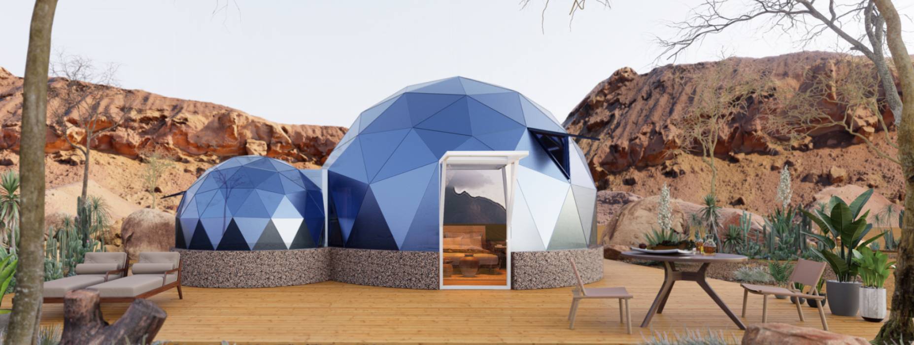 林芝球形智能光伏玻璃星空房